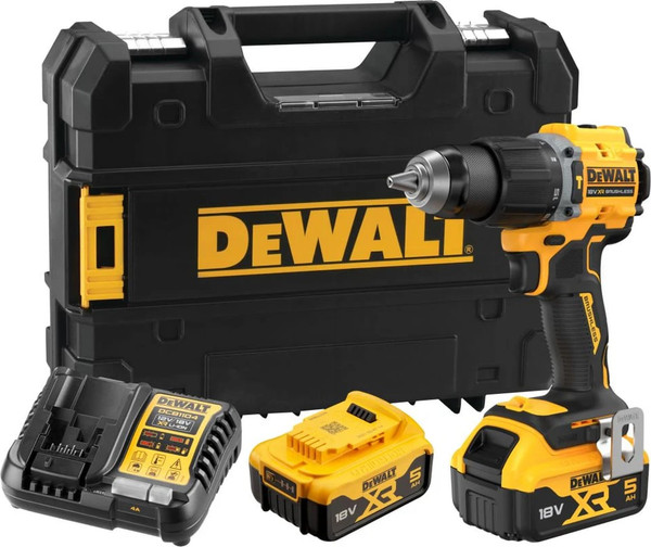 Профессиональная дрель-шуруповерт DeWalt DCD799P2T - фото