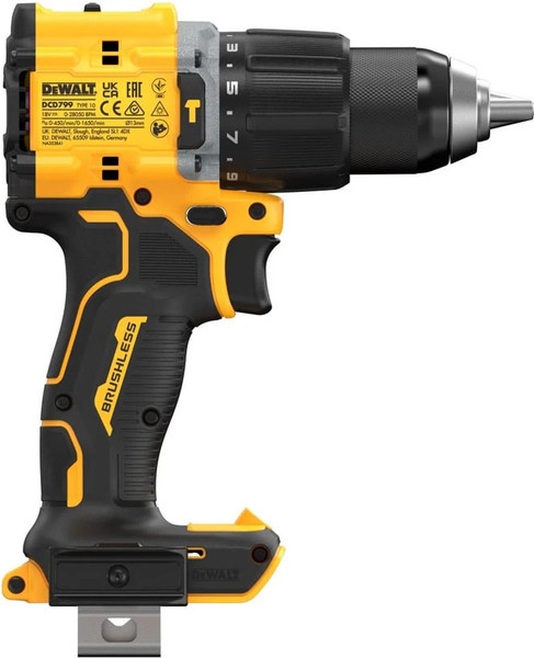 Профессиональная дрель-шуруповерт DeWalt DCD799P2T