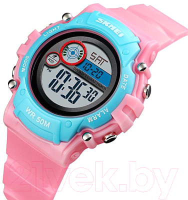 Часы наручные детские Skmei 1477-5 (розовый/синий)