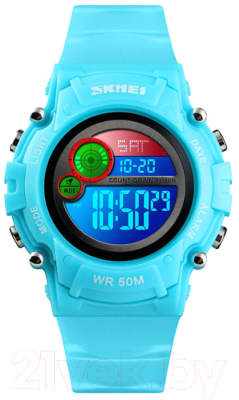 Часы наручные детские Skmei 1477-3 (светло-синий) - фото