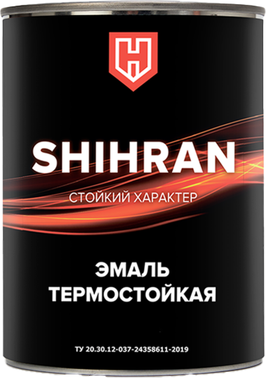 Эмаль SHIHRAN Термостойкая до 750C - фото