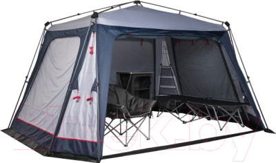 Туристический шатер FHM Capella (синий/серый) - фото