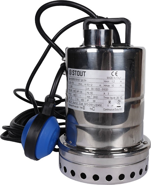Дренажный насос Stout SPD-0001-200450 - фото