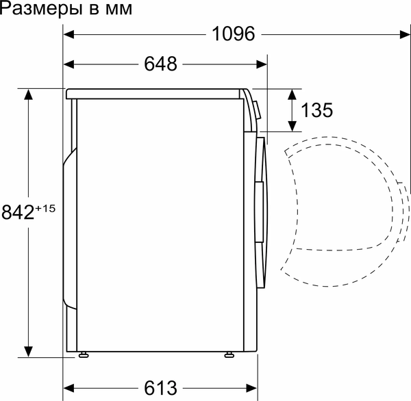 Сушильная машина Bosch WQK2521XME