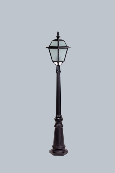 Фонарь уличный Oasis Light Faro-Frost L 91111fL Bl - фото