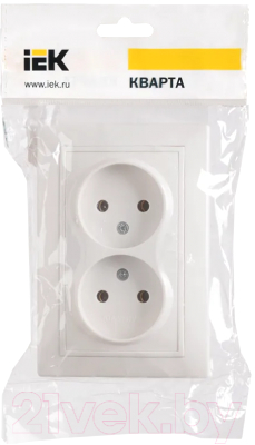 Розетка IEK Кварта ERK23-K01-10-DM
