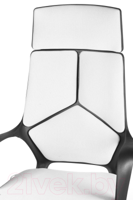 Кресло офисное Norden IQ / CX0898H-1-53 (черный пластик/серая ткань)