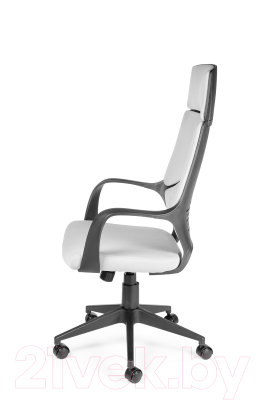 Кресло офисное Norden IQ / CX0898H-1-53 (черный пластик/серая ткань)