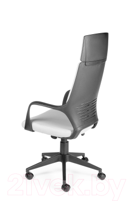 Кресло офисное Norden IQ / CX0898H-1-53 (черный пластик/серая ткань)