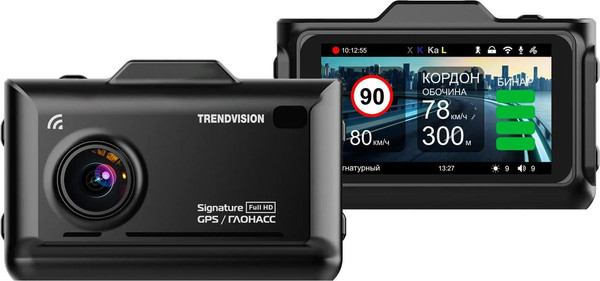Автомобильный видеорегистратор TrendVision Combo F10 - фото