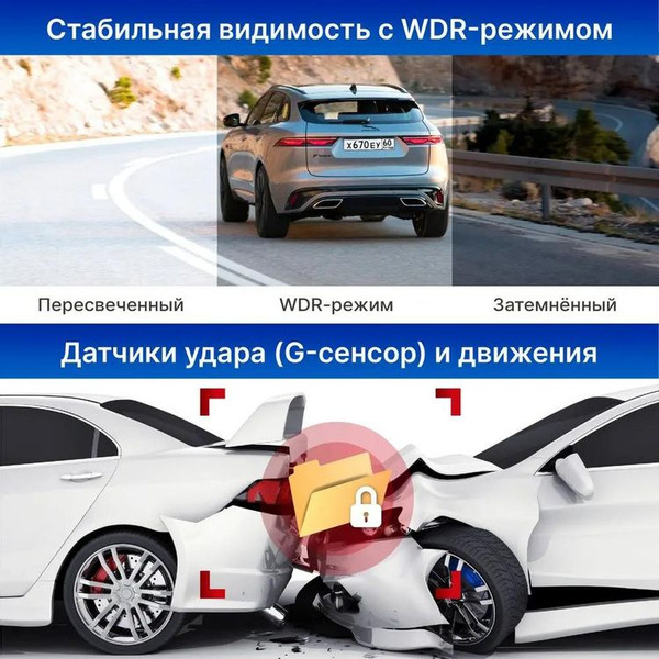 Автомобильный видеорегистратор TrendVision Combo F10