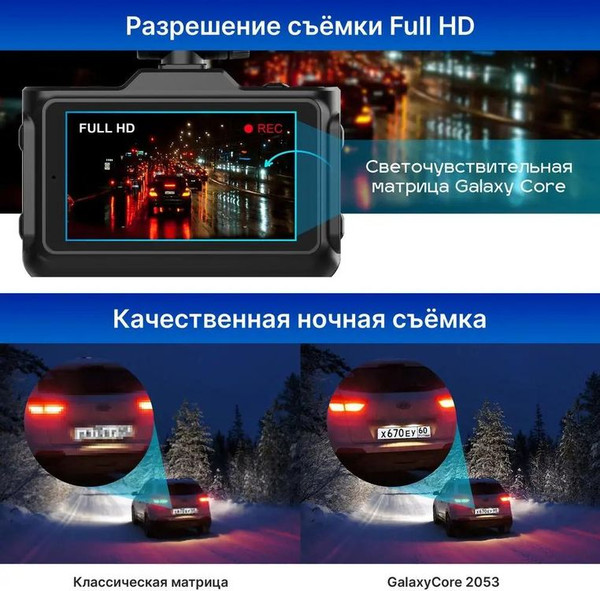 Автомобильный видеорегистратор TrendVision Combo F10