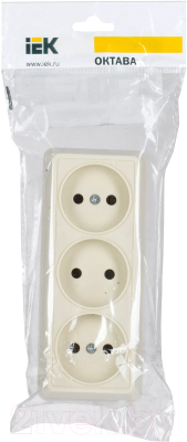 Розетка IEK Октава ERO30-K33-10-DC