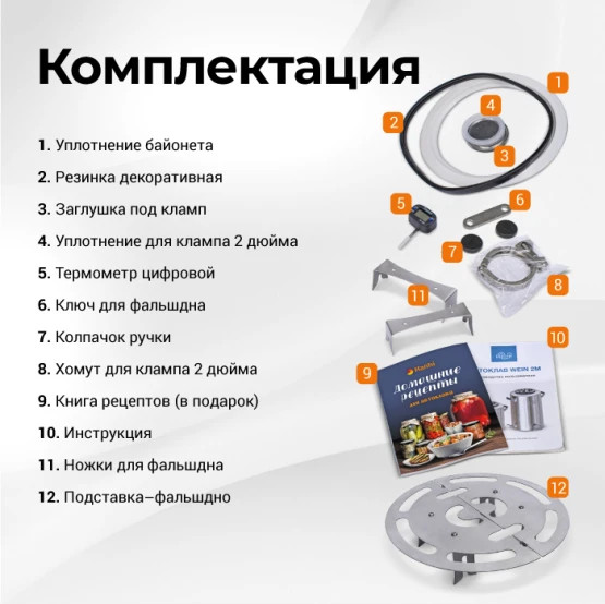 Автоклав для консервирования Wein 2М 