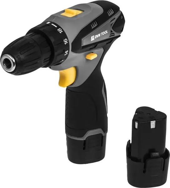 Аккумуляторная дрель-шуруповерт Ovk Tools OTCS1AA-12V-1.5A - фото
