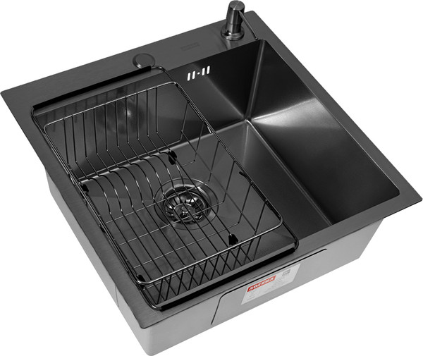 Мойка кухонная Arfeka Eco AR 50x50+CL AR F+DS AR