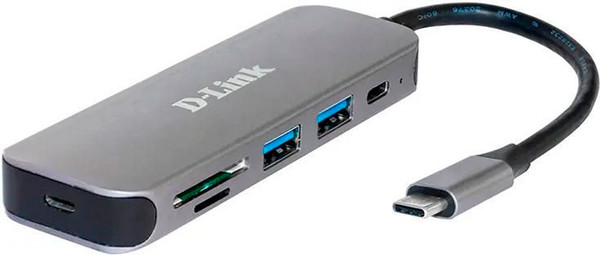 USB-хаб D-Link DUB-2325/A2A - фото