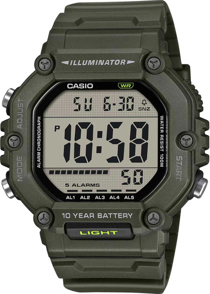 Часы наручные мужские Casio AE-1600HX-3A - фото