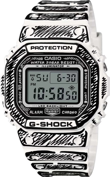 Часы наручные мужские Casio DW-5600JV-7E - фото
