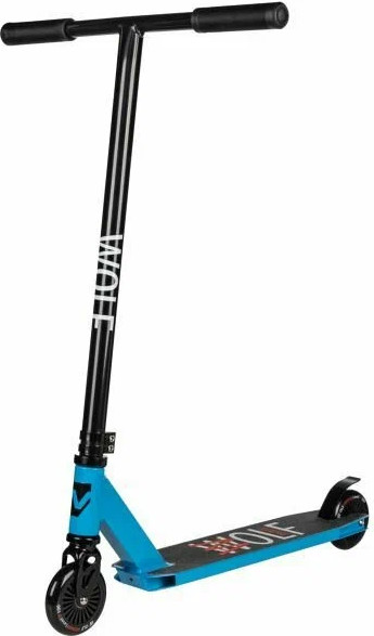 Самокат детский Novatrack Wolf 10 / 100P.WOLF.BL26 - фото