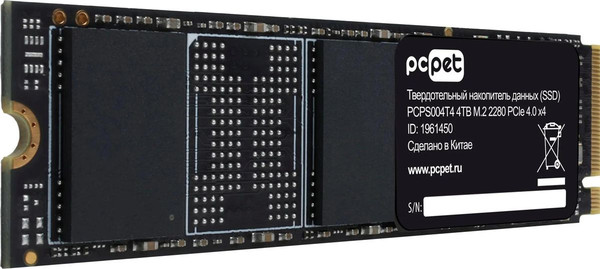 SSD диск PC Pet 4ТБ (PCPS004T4) - фото