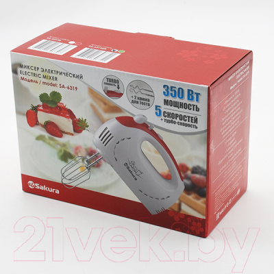 Миксер ручной Sakura SA-6319R