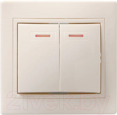 Выключатель IEK Кварта EVK21-K33-10-DM - фото