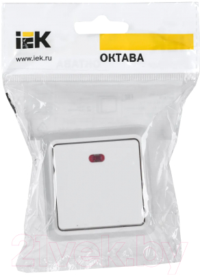 Выключатель IEK Октава EVO11-K01-10-DC