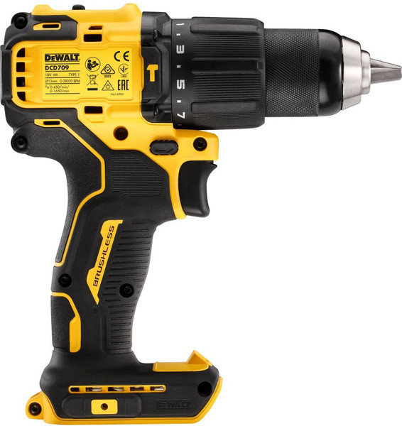 Профессиональная дрель-шуруповерт DeWalt DCD709P2T