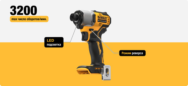 Профессиональный шуруповерт DeWalt DCF840N