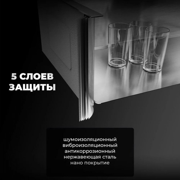 Мойка кухонная Wisent WS-36550-R-114