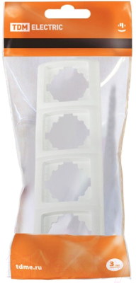 Рамка для выключателей и розеток TDM Онега SQ1805-0029