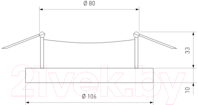 Точечный светильник Elektrostandard 1035 GX53 WH