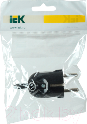 Вилка штепсельная IEK EVP12-16-01-K02