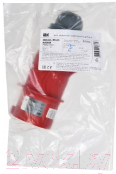 Вилка силовая IEK PSN02-032-5