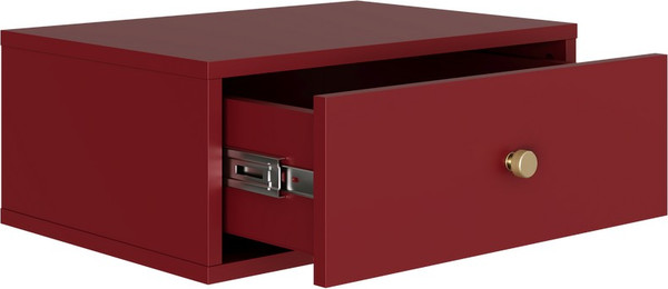 Прикроватная тумба Black Red White Parma WKOM1S