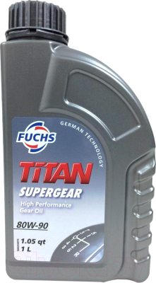 Трансмиссионное масло Fuchs Titan Supergear MC 80W90 / 601426704 - фото