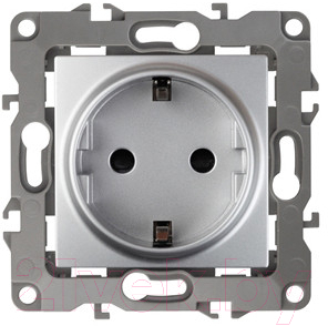 Розетка ЭРА Schuko 12-2001-03 / Б0014683 - фото