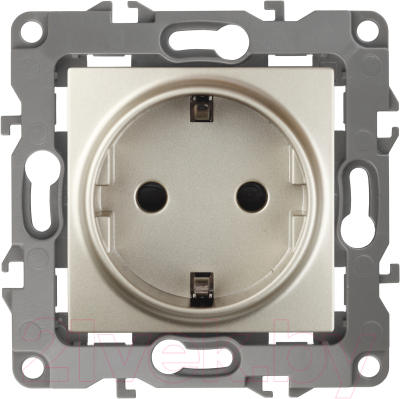 Розетка ЭРА Schuko 12-2101-04 / Б0014678 - фото