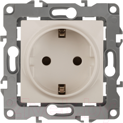 Розетка ЭРА Schuko 12-2102-02 / Б0014688 - фото