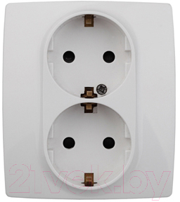 Розетка ЭРА Schuko 12-2104-01 / Б0014699 - фото