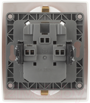 Розетка ЭРА Schuko 12-2104-01 / Б0014699