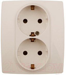 Розетка ЭРА Schuko 12-2104-02 / Б0014700 - фото