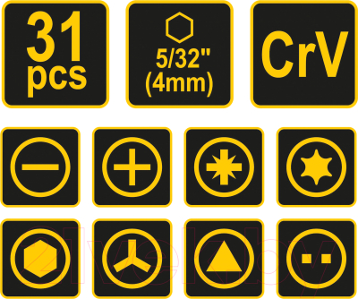 Отвертка Vorel 65025