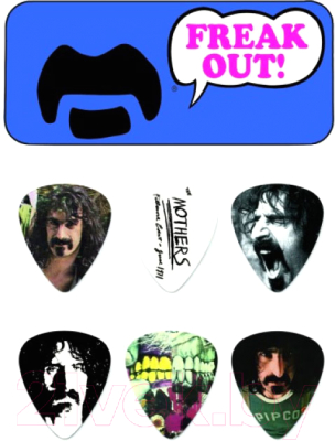 Медиатор Dunlop Manufacturing Frank Zappa Medium / ZAPPT02M - фото