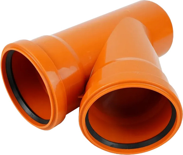 Тройник внутренней канализации Valfex ПП DN110x110 а45