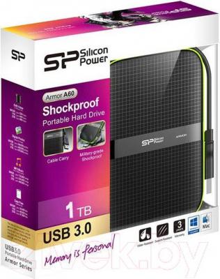 Внешний жесткий диск Silicon Power Armor A60 1TB (SP010TBPHDA60S3K)