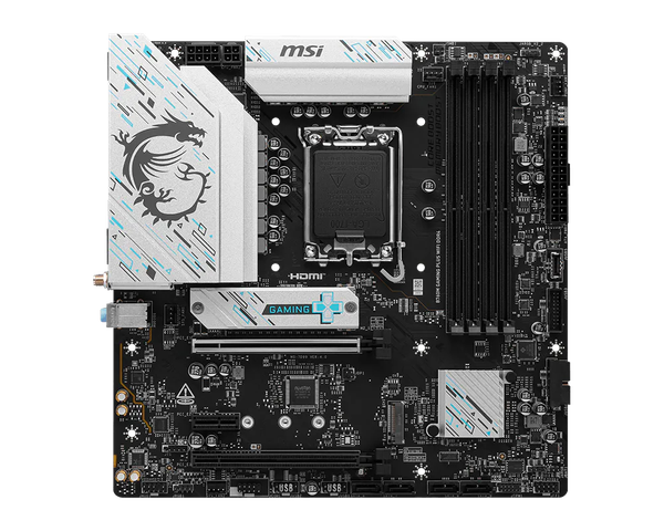 Материнская плата MSI B760M Gaming Plus WIFI DDR4 - фото