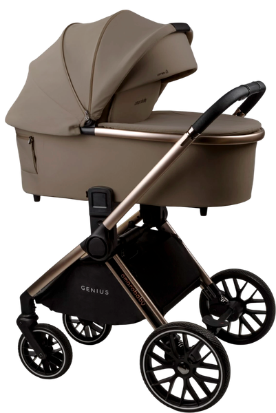 Детская универсальная коляска Amarobaby 2 в 1 Genius AB25-10GENIUS/12 - фото