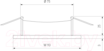 Точечный светильник Elektrostandard 1051/1 WH